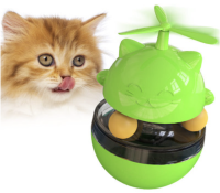 Игрушка для кошки с пропеллером, зеленая