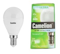 Лампа светодиодная Camelion LED 6,5-G45/845/E14